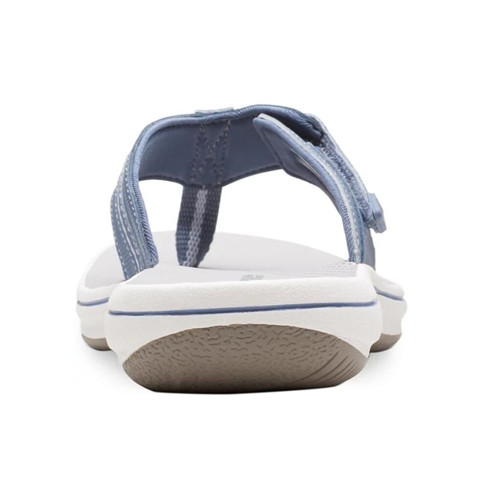 Clarks Women's Cloudsteppers Brinkley Jazz Sandals Blue Gray Size 11 - Picture 4 of 5